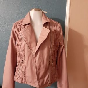 Faux Leather Jacket